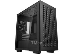 Корпус Deepcool CH370 (R-CH370-BKNAM1-G-1) (MicroATX, без БП, 2хUSB3.0, с окном)