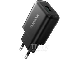 Сетевое зарядное устройство UGREEN USB-A QC 3.0 18W Charger CD122 (Black) (70273)