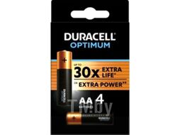 Комплект батареек Duracell Opti AA (4шт)