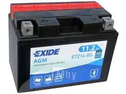 Мотоаккумулятор Exide Bike Maintenance Free ETZ14-BS (11.2а/ч)