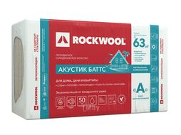 Минеральная вата Rockwool Акустик Баттс 1000x600x50 (упаковка)