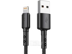 Кабель Vipfan X02 USB-iPhone (1.8м, черный)