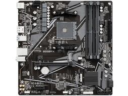 Материнская плата Gigabyte B550M K (mATX, B550, 4хDDR4, 2хM.2, 3хPCIe, 1хHDMI, 1xDisplayPort)