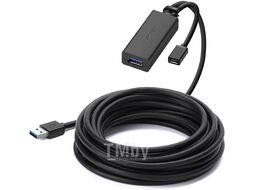 Кабель UGREEN USB 3.0 Extension Cable 10m US175 (Black) 20827