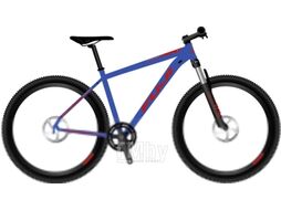 Велосипед Fuji Nevada MTB 29 4.0 LTD A2-SL 2021 / 11212450919 (19, голубой металлический)