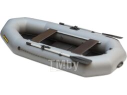 Надувная лодка Leader Boats Компакт-265-ГБС / 2662021 (серый)