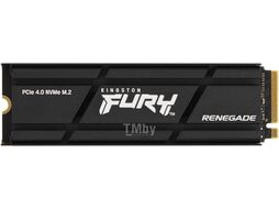 Накопитель SSD Kingston FURY Renegade 1TB (SFYRSK/1000G) (M.2, PCI Express 4.0 x4, 3D TLC, 7300/6000MB/s, совместимость с PS5)