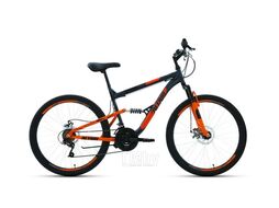 Велосипед Forward Altair MTB FS 26 2.0 Disc 2021 / RBKT1F16E020 (18, темно-серый/оранжевый)