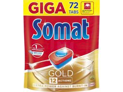 Таблетки для посудомоечных машин Somat Gold (72шт)