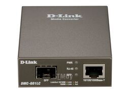 Медиаконвертер D-Link DMC-G01LC/C1A (GE, SFP)