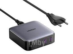 Сетевое зарядное устройство UGREEN 2*USB-A+2*USB-C 65W Desktop Fast Charger CD327 (Space Gray) 90747