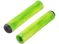 Грипсы для велосипеда FORCE BMX145 / 382083-F (зеленый/желтый)