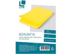 Бумага Lite А4 70г/м2 / CPL50NE-Ye (50л, неон желтый)