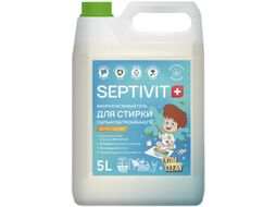 Гель для стирки Septivit Сильнозагрязненные Белые Вещи (5л)