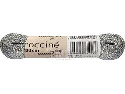 Шнурки для обуви Coccine Band / SZNN/100/SRE (100см, 7М хлопок серебряный металлизированный)