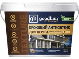 Антисептик для древесины GoodHim Texture Кроющий База C 651 / 98700 (900мл)