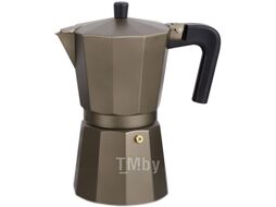 Гейзерная кофеварка Italco Moka brown 230600