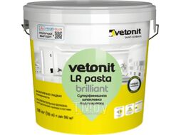 Шпатлевка готовая WEBER Vetonit LR Pasta Brilliant (18кг)