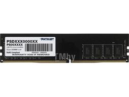 Память DDR4 8GB PC-25600 DDR4-3200 Patriot (PSD48G320081) CL22