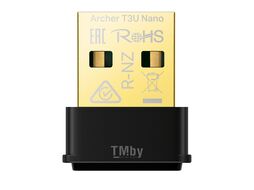 Wi-Fi адаптер TP-Link Archer T3U Nano (USB 2.0, AC1300, MU-MIMO)