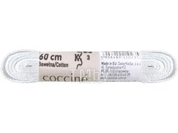 Шнурки для обуви Coccine Band / SZNN/60/BIA/7B (60см, белый 7В хлопок)