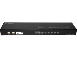 KVM переключатель D-Link KVM-440/C2A (8 ports, VGA, 4 x USB)