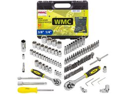 Набор инструментов 94 пр. 1/4'' 3/8'' (6гр) (4-22мм) WMC TOOLS WMC-4941-5DS-м