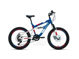 Детский велосипед Forward Altair MTB FS 20 D 2022 / RBK22AL20048 (синий/красный)