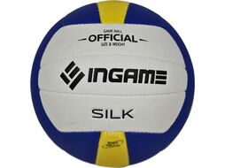 Мяч волейбольный Ingame Silk ING-225 (белый/синий/желтый)