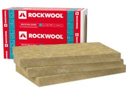 Минеральная вата Rockwool Rockton Super 1000x610x100 (упаковка 6шт)