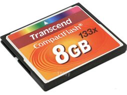 Карта памяти Transcend 133x CompactFlash 8Gb (TS8GCF133)