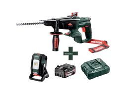 Перфоратор аккумуляторный Metabo KHA 18 LTX + прожектор Metabo BSA 12-18 LED 2000