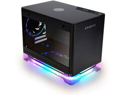 Корпус InWin A1 Plus Black (IW-A1PLUS-BLACK) (m-ITX, 650W, 2хUSB3.0, с окном)