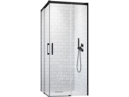 Душевой уголок Radaway Idea Black KDD 80x100 / 387061-54-01L + 387062-54-01R