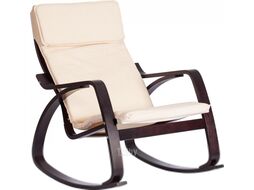 Кресло-качалка Tetchair AX3005 (дерево венге 9/бежевый 1501-4)