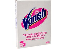 Отбеливатель Vanish И отбеливатель для тканей порошкообразный (500г)