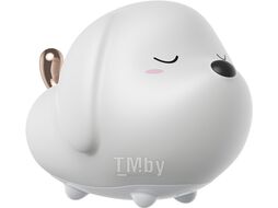 Ночник Baseus Cute series doggie silicone night light White (DGAM-B02)