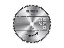 Диск пильный 160x1,4х20/16 мм Z60 по алюминию ELITECH 1820.116300