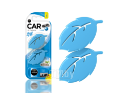 Освежитель воздуха Leaf 3D Mini Fresh Linen Aroma Car 83132