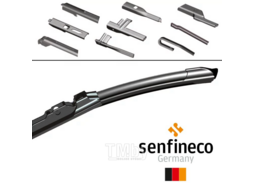 Щетка стеклоочистителя FT-U80 20", бескаркасная Flat Multi Wiper Blade 20" 500мм Senfineco 3974