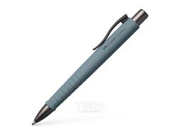 Ручка шарик/автомат Poly Ball Urban, серый, стерж.синий Faber Castell 241188