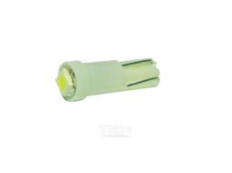 Лампа автомобильная светодиодная T5 (W2*4.6d) 1 SMD 3528 GREEN 8лм 12V MEGAPOWER M-50113G