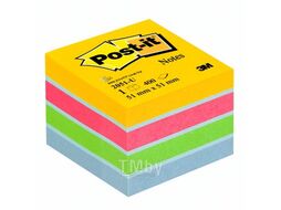 Бумага для заметок на клейкой основе 51*51 мм "Post-it Classic. Мармелад" 4 цвета, 400 л. 3M 3M-UU009543131