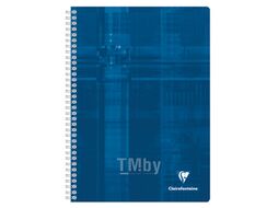 Блокнот А4, 90 л., в клетку "Clairefontaine" спираль сбоку Rhodia 68162С