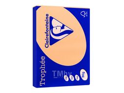 Бумага цветная A4, 80г/м, 500 л. "Trophee" оранжевый Clairefontaine 1761/Flame