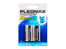 Батарейки солевые 1,5 V R03 (AAA) 4 шт. Pleomax SAMSUNG PSR03