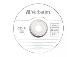 Диск CD-R 700 Мб 52х 700 Мб Extra Protection бум. конверт. Verbatim 43787_1