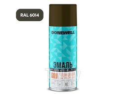 Эмаль универсальная акриловая RAL 6014 хаки глянцевая, 520 мл DONEWELL DW-A6014