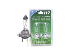 Лампа накаливания H7 12V55W PX26d Standard (блистер 2шт) REKZIT REK-90076