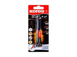 Клей универсальный "Powerglue Gel" 3 гр. Kores 26322